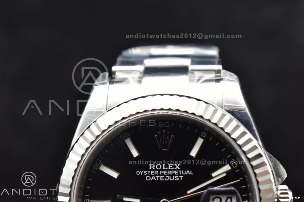 VSF VS3235 1:1 Best 41 Oyster 126334 Bracelet Black 904L Dial DateJust SS Edition on 0211